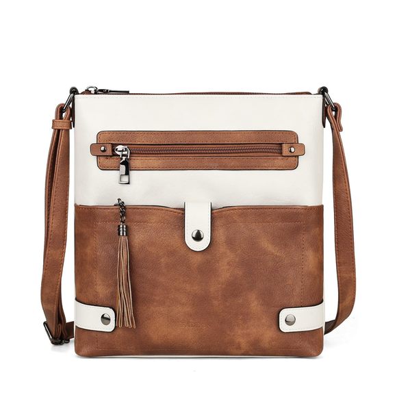 Crossbody Purses Croosbody Bag, Desner Multi Pockets Shoulder :] - Picture 1 of 9